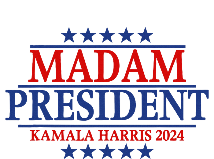 Madam President Kamala Harris 2024 Vote Democrat Beat Trump T-Shirt