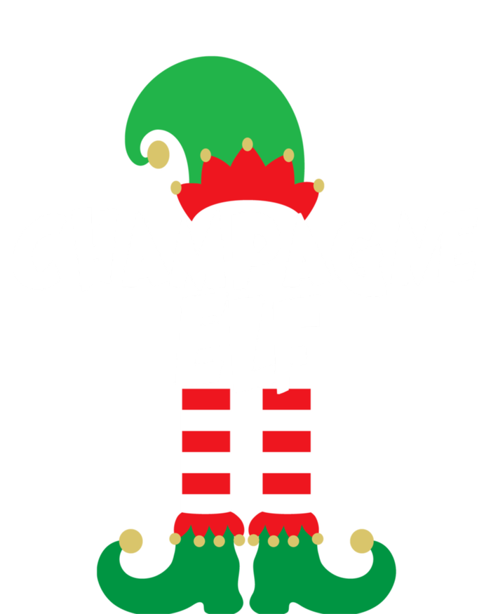 Champagne Elf Funny Christmas Squad Matching Xmas Performance Fleece Hoodie