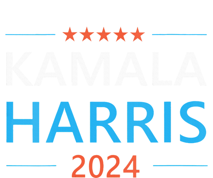 Wo Kamala Harris For President 2024 Yupoong Adult 5-Panel Trucker Hat