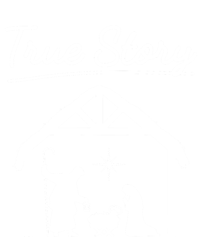 Christmas Manger Nativity Scene True Story Wise T-Shirt