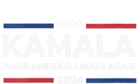 Kamala Make America Laugh Again American Flag 2024 PosiCharge RacerMesh Polo