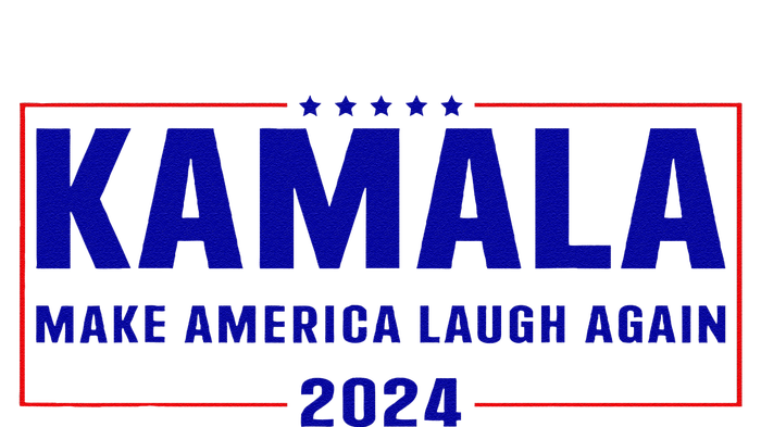 Make America Laugh Again American Flag Kamala 2024 T-Shirt