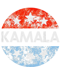 Retro Kamala 2024 Red White And Blue Vintage Button Tie Dye Hoodie