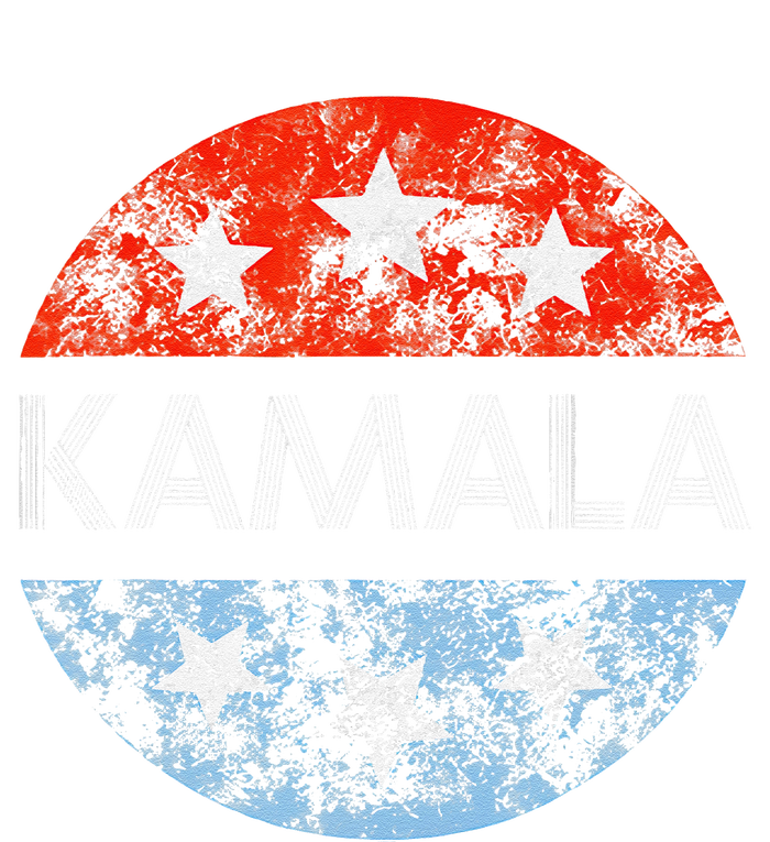 Retro Kamala 2024 Red White And Blue Vintage Button Tie Dye Hoodie