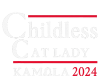 This Childless Cat Lady Is Voting Kamala Election 2024 Tie-Dye T-Shirt