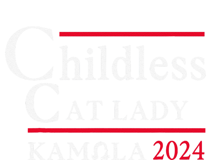 This Childless Cat Lady Is Voting Kamala Election 2024 Tie-Dye T-Shirt