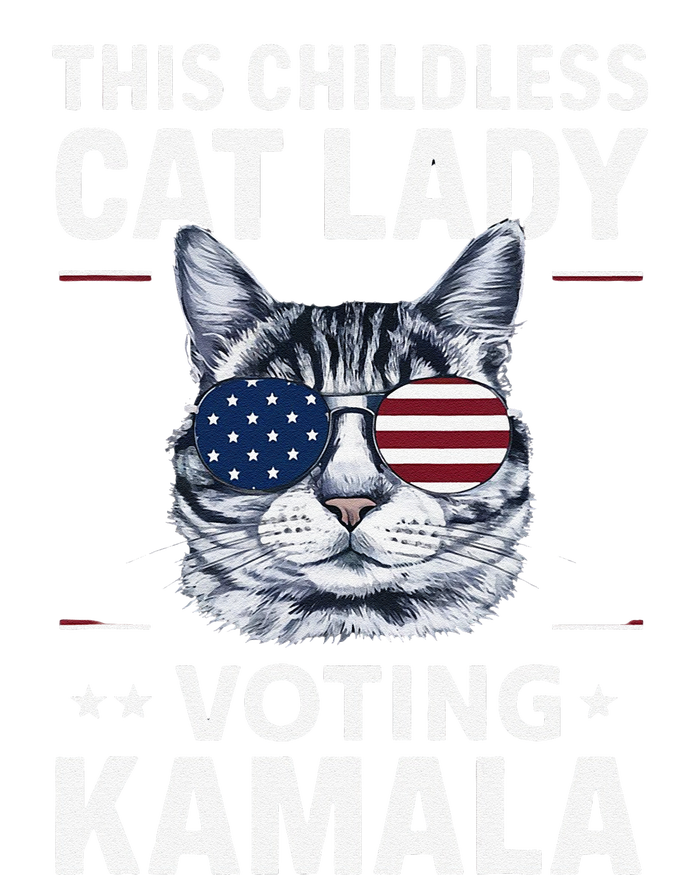 This Childless Cat Lady Is Voting Kamala Harris 2024 Cooling Performance Long Sleeve Crew