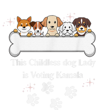 This Childless Dog Lady Is Voting Kamala Dog Lovers Funny Full Zip Hoodie