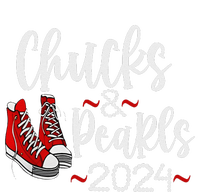 Vintage Chucks And Pearls Kamala 2024 Sustainable Beanie