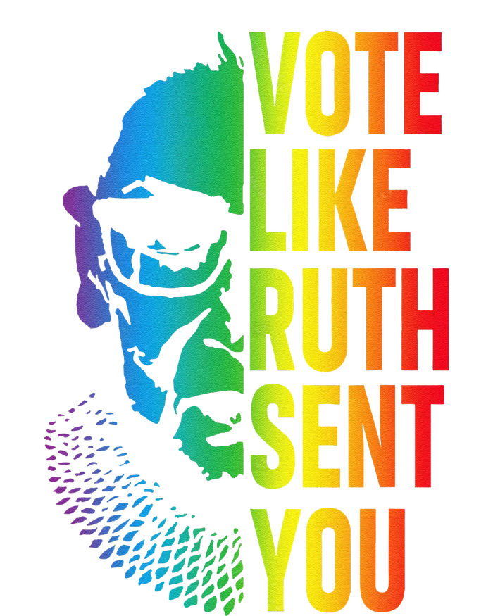 Vote Like Ruth Sent You Uterus Feminist Lgbt Poster