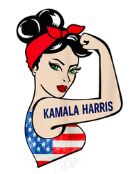 Kamala Harris 2024 President America Election Vote Women Kids Long Sleeve Shirt