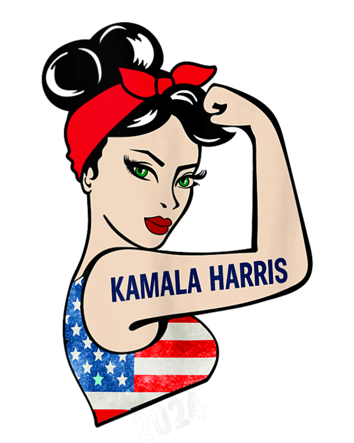 Kamala Harris 2024 President America Election Vote Women Kids Long Sleeve Shirt