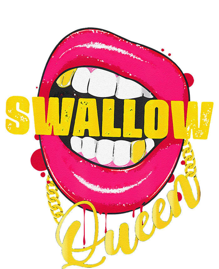 Swallow Queen Lips Golden Necklace Naughty Queen Toddler Long Sleeve Shirt