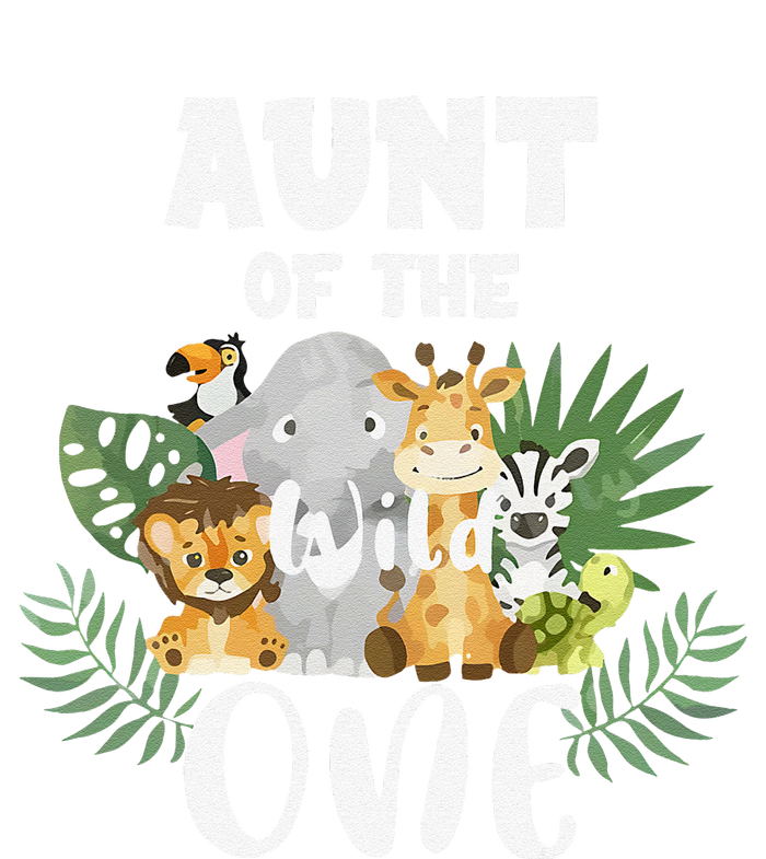 Aunt Of The Wild One 1st Birthday Safari Family Matching Ceramic Star Ornament