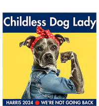 Childless Dog Lady Is Voting Kamala Election Usa 2024 Daily Commute Backpack