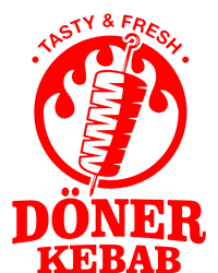 Doner Kebab Doner Fast Food Snack Turkish Car Fun V-Neck T-Shirt