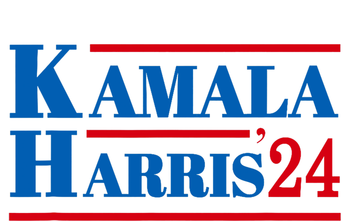 Harris 2024 Kamala Harris 2024 Elections American Flag Performance Long Sleeve Polo