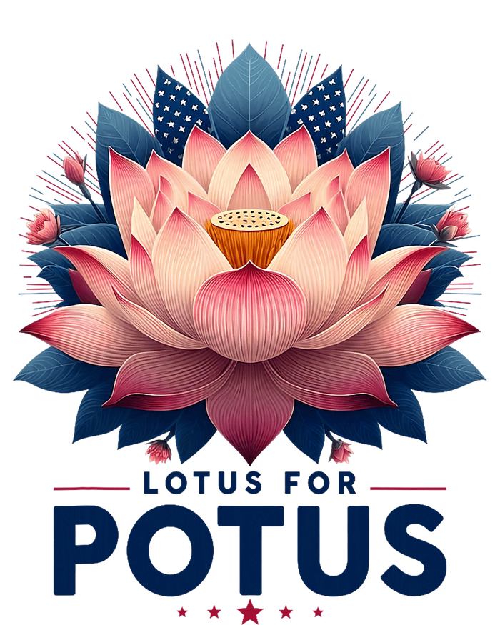 Kamala Harris 2024 Lotus For Potus Trending President Pajama Set