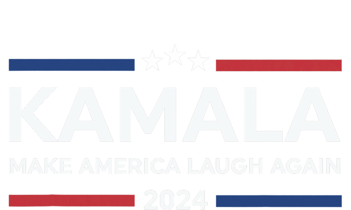 Kamala Make America Laugh Again American Flag 2024 T-Shirt