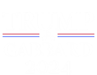 Trump Gabbard 2024 Election Protrump Supporter Cute Gift Stripe Pom Pom Beanie