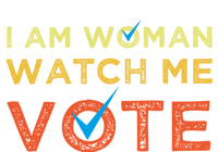 I Am Woman Watch Me Vote 2024 Performance Long Sleeve Polo