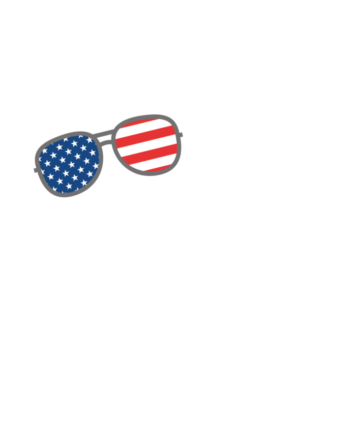 Comma La Funny Kamala Harris Usa Flag Sunglasses T-Shirt