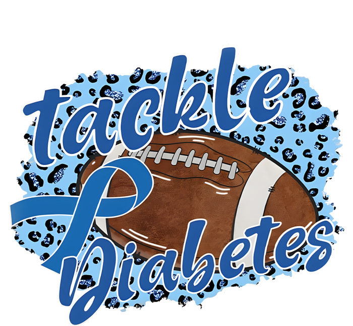 Tackle Diabetes Football Lover Game Day Sport Team Poster