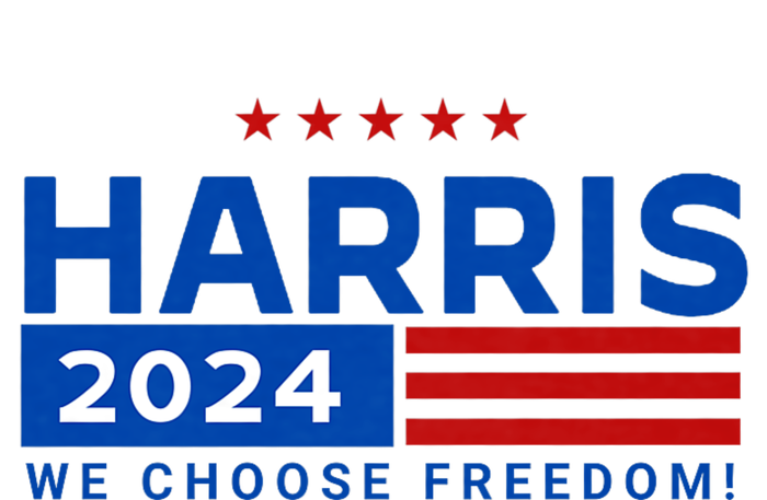 We Choose Freedom Vote Kamala Harris For President 2024 Toddler T-Shirt