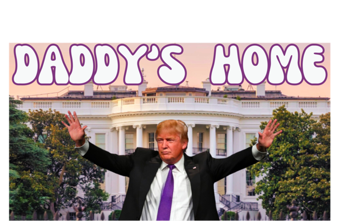 Retro Funny DaddyS Home Trump 2024 Stand With Trump Funny Gift T-Shirt