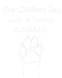 This Childless Dog Lady Is Voting Kamala Dog Lovers Toddler Zip Fleece Hoodie