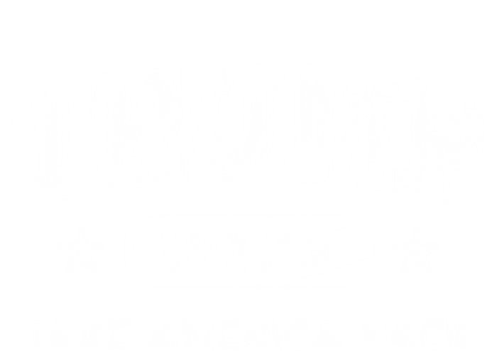 Take America Back American Flag Trump 2024 Funny Gift Women's T-Shirt