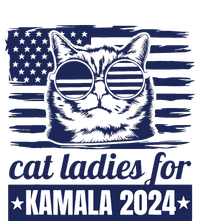 Kamala Harris Cat Lady 2024 Feminine Women Voting Funny T-Shirt