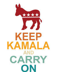 Keep Kamala And Carry On Vintage Design T-Shirt