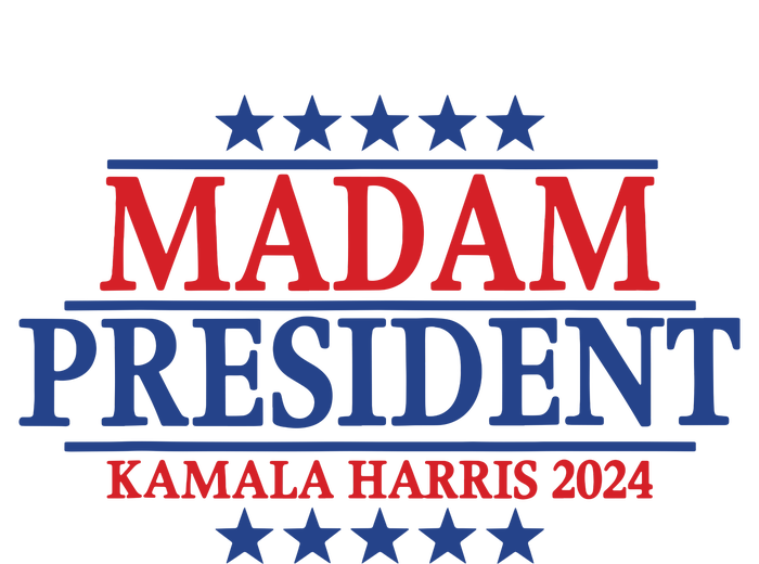 Madam President Kamala Harris 2024 Vote Democrat Beat Trump Daily Commute Backpack