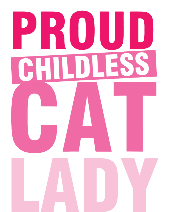 Proud Childless Cat Lady Vintage Design Sustainable Knit Beanie