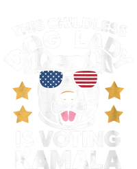 This Childless Dog Lady Ladies Is Voting Kamala Election 24 T-Shirt