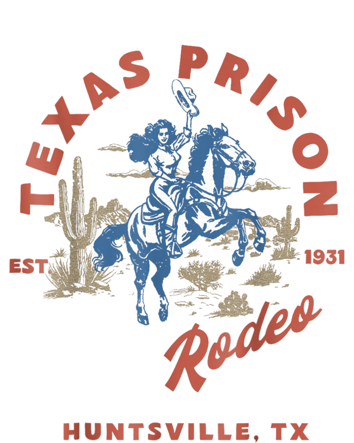 Texas Prison Rodeo Cowboy Western T-Shirt