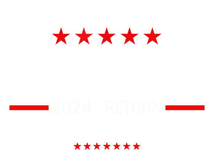 Trump 2024 Drill Drill The Return Gift Full Zip Hoodie