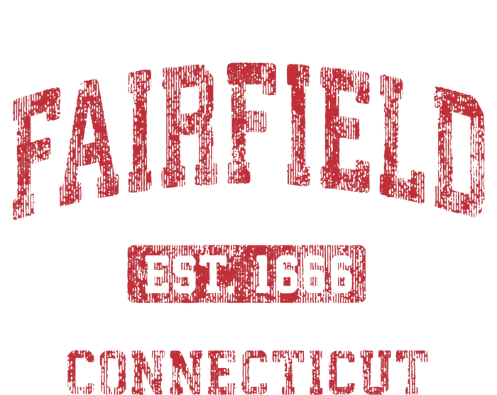 Fairfield Connecticut Ct Vintage Athletic Sports Design T-Shirt