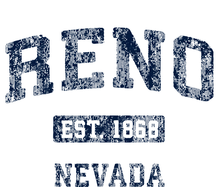 Reno Nevada Nv Vintage Athletic Sports Design High Crown Mesh Back Trucker Hat