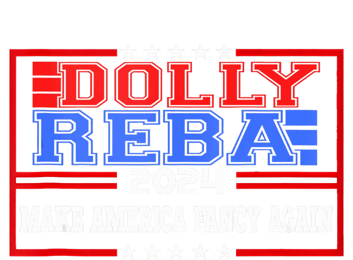 Dolly And Reba 2024 Make America Fancy Again Retro Vintage Women's Perfect Tri Tunic Long Sleeve Shirt