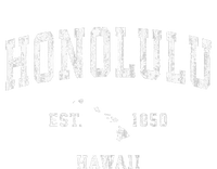 Honolulu Hawaii Hi Vintage Athletic Sports Design T-Shirt