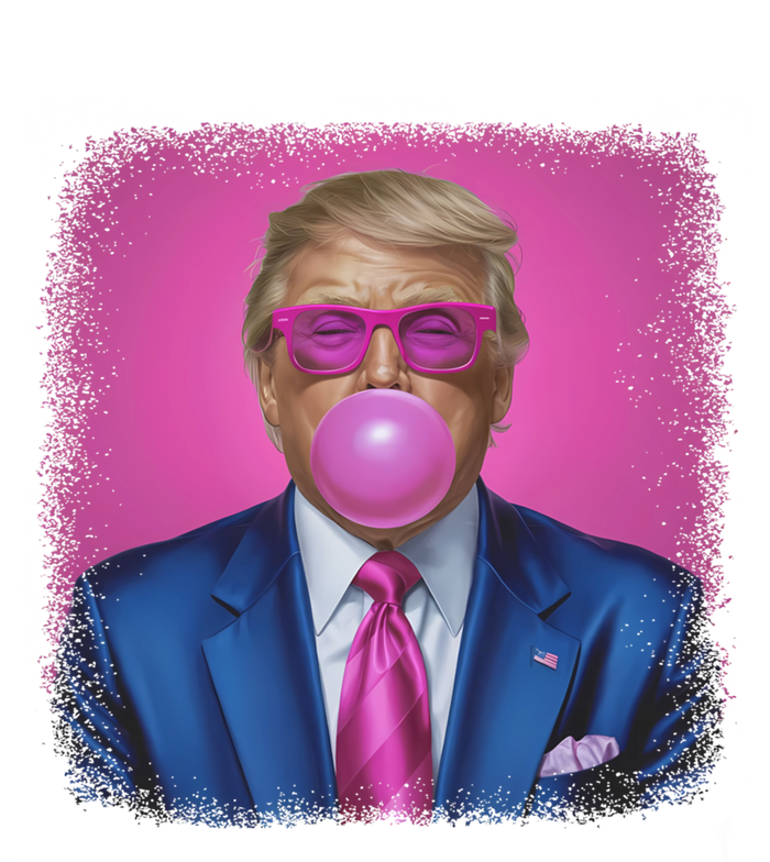 Funny Trump Bubble Gum Sunglasses Felon President 2024 Meaningful Gift Toddler Sweatshirt