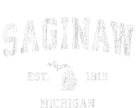 Saginaw Michigan Mi Vintage Athletic Sports Design T-Shirt