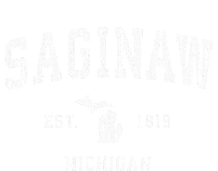 Saginaw Michigan Mi Vintage Athletic Sports Design T-Shirt