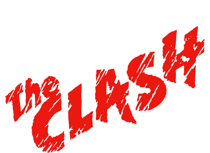 The C.L.A.S.H Scratched Red Logo T-Shirt