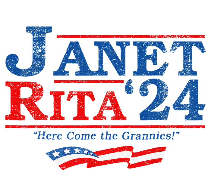 Janet And Rita For President 2024 President 2024 Gift Baby Long Sleeve Bodysuit