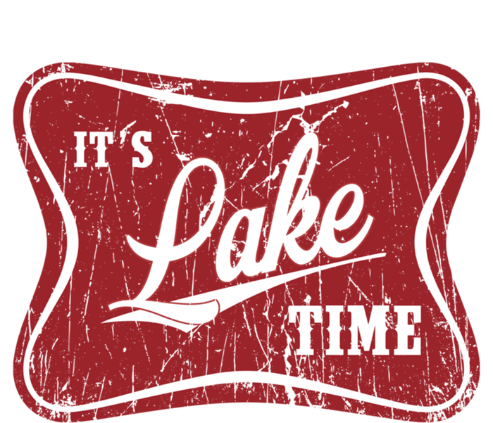 ItS Lake Time Lake Camper Life Likes Fishing Gift Ceramic Bell Ornament