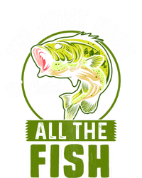 IM Just Here To Catch All The Fish Funny Fishing Bass Fish Great Gift Sustainable Beanie