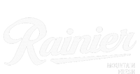 Rainier Style Pale Logo Snapback Five-Panel Rope Hat